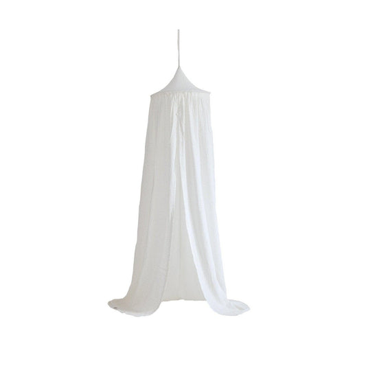 Bedgordijn/Bedhemel Kinderkamer - Wit/Goud