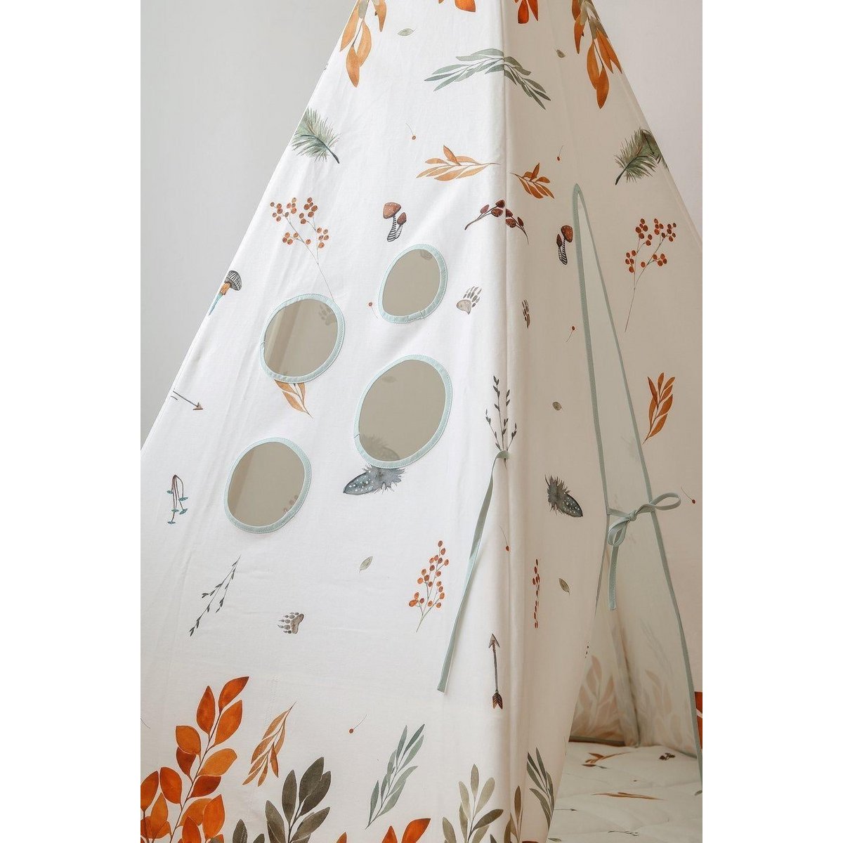 Tipi Speeltent inclusief Mat - Forest Friends