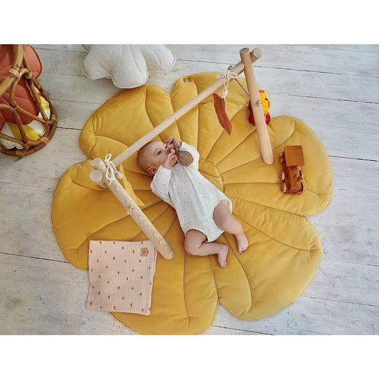 Fluwelen Bloemen Vloerkleed - Honey Azalea