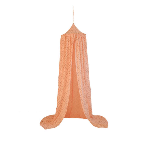 Bedgordijn/Bedhemel Kinderkamer - Klaprozen & Twijgjes