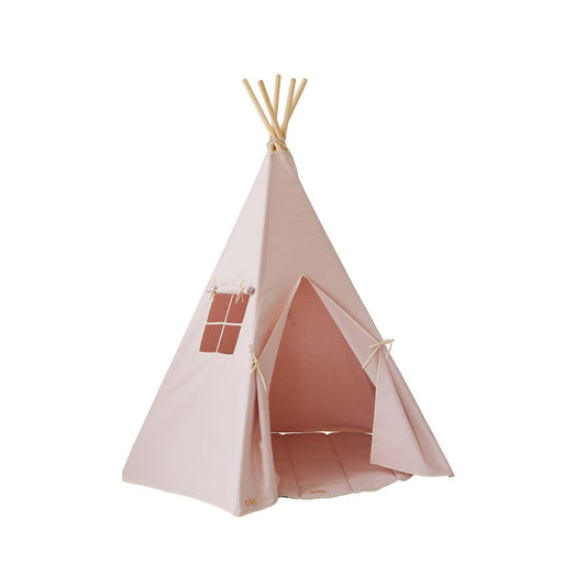 Tipi Speeltent inclusief Mattenset - Roze