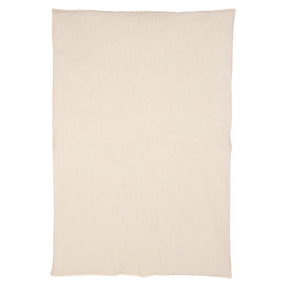 Linnen Junior Dekbedovertrek Schelppatroon 90x135cm - Powder Pink
