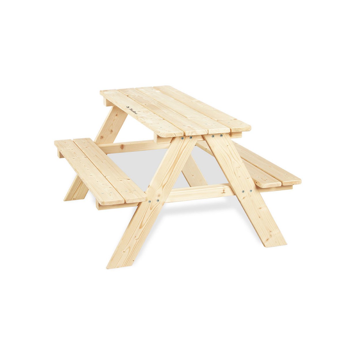 Picknicktafel Nicki voor 4 Kinderen - Naturel