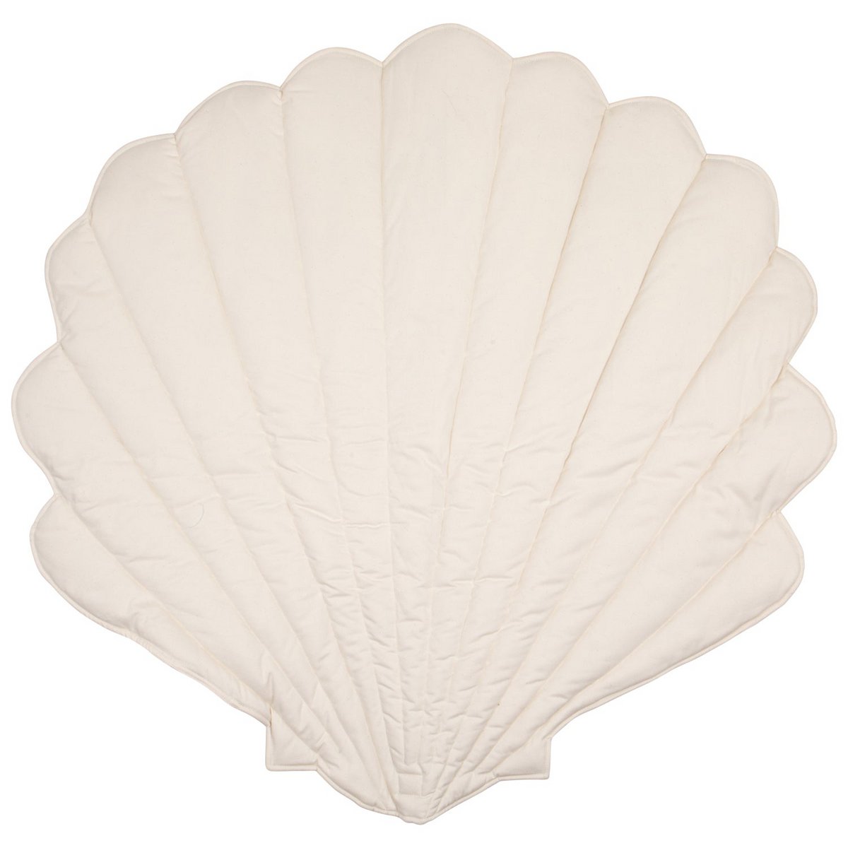 Fluwelen Schelp Vloerkleed - Poeder Mint