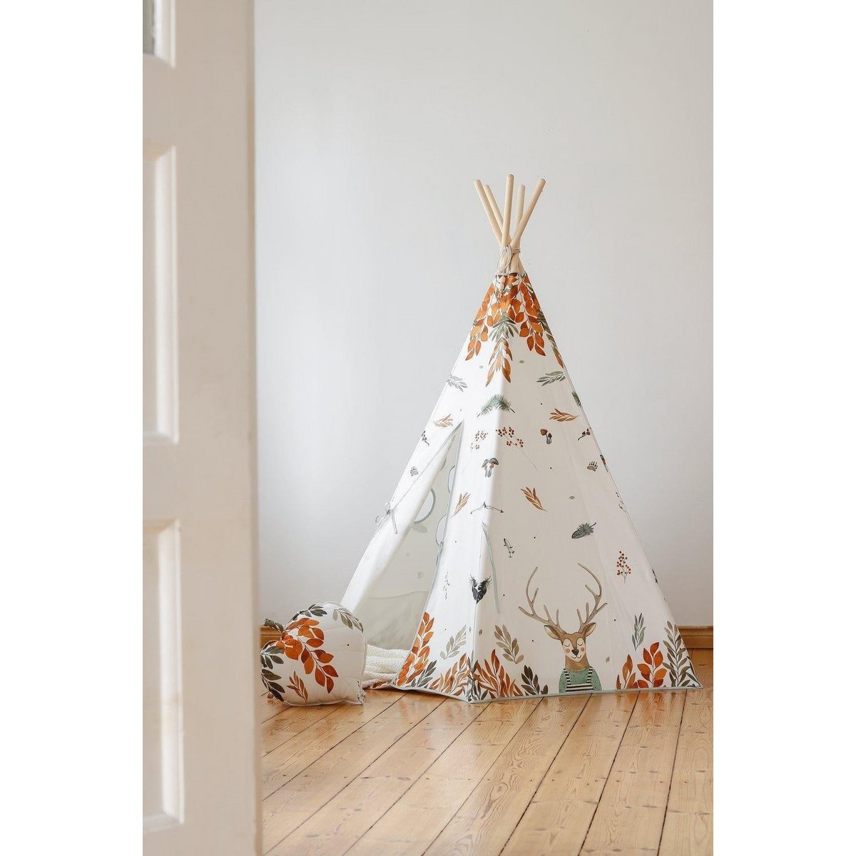 Tipi Speeltent inclusief Mat - Forest Friends