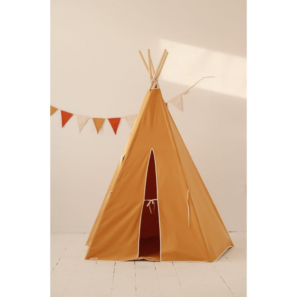 Tipi Speeltent inclusief Mattenset - Oker