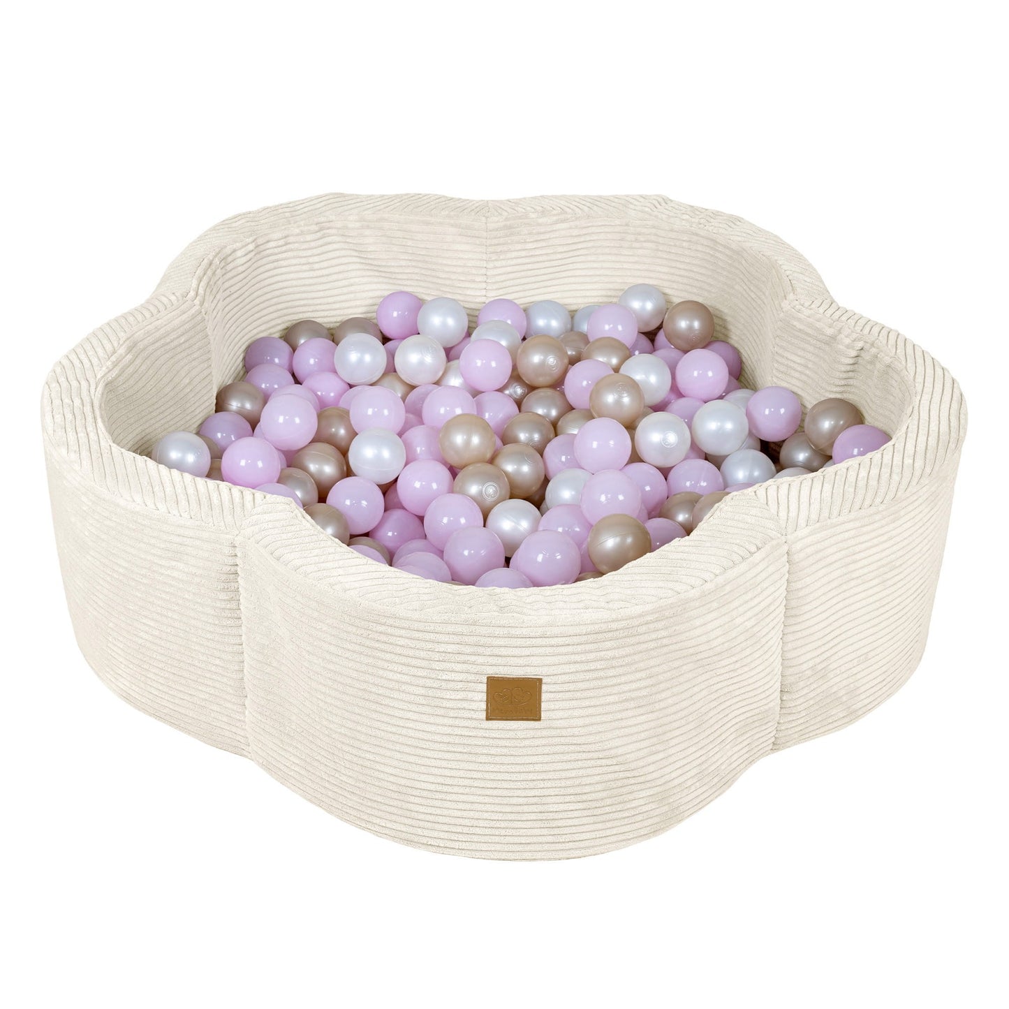 Flower ballenbak met Deksel - Aesthetic Vanilla Flower (ballen niet inbegrepen)