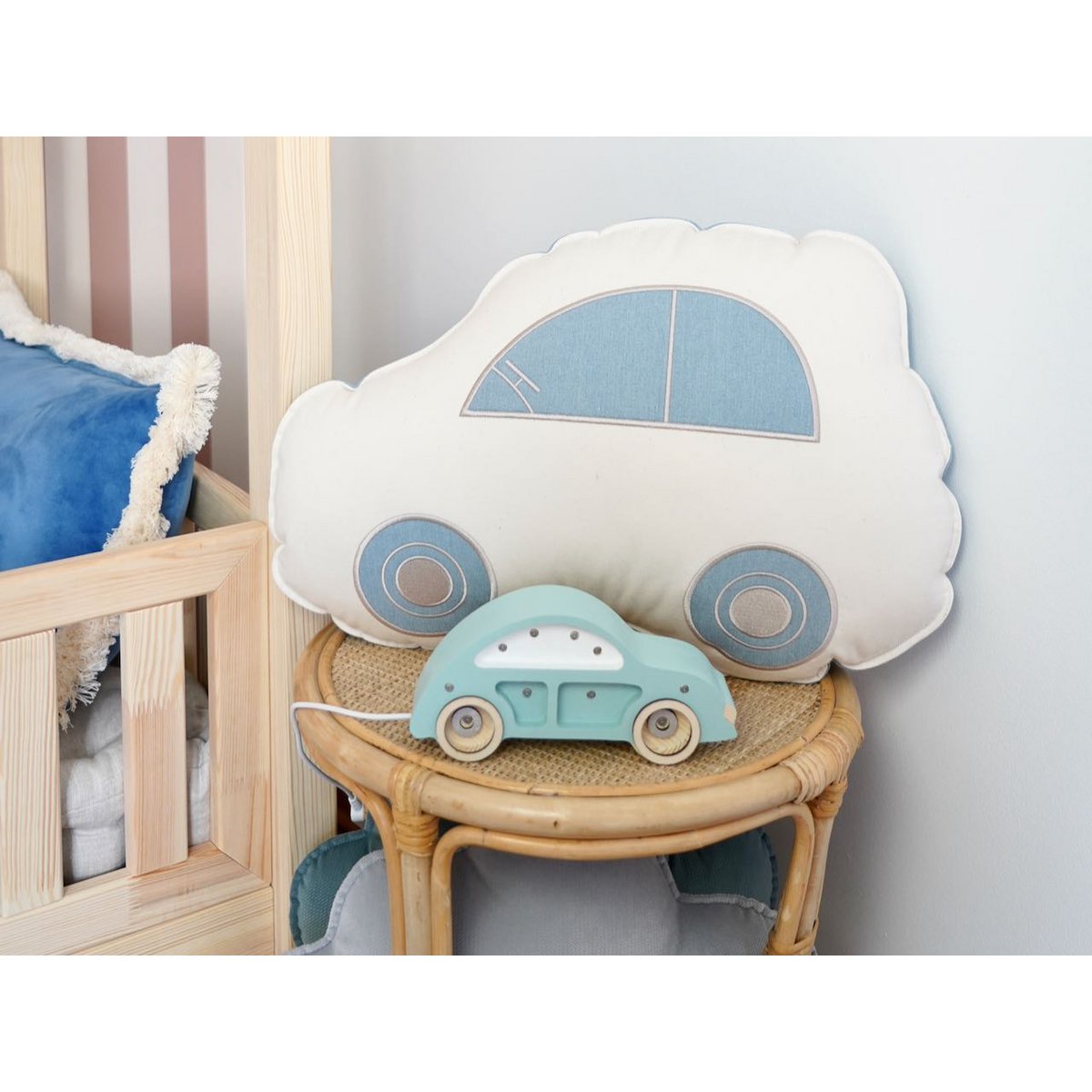 Decoratief Autokussen - Jeans