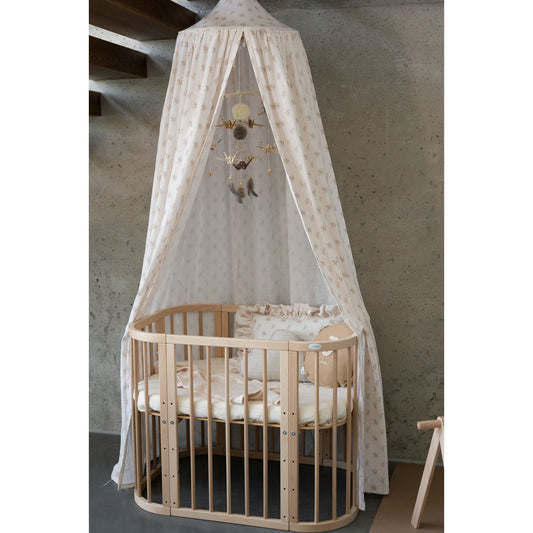 Bedgordijn/Bedhemel Mousseline Kinderkamer - Boho Flowers