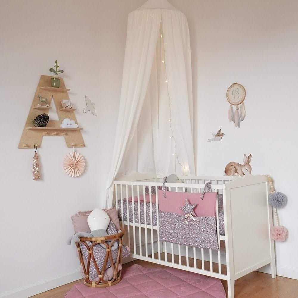 Bedgordijn/Bedhemel Kinderkamer - Crème