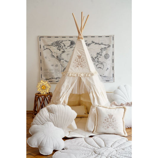 Tipi Speeltent inclusief Mattenset - Boho