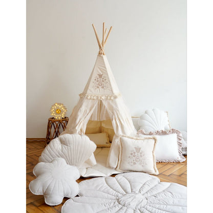 Tipi Speeltent inclusief Mattenset - Boho