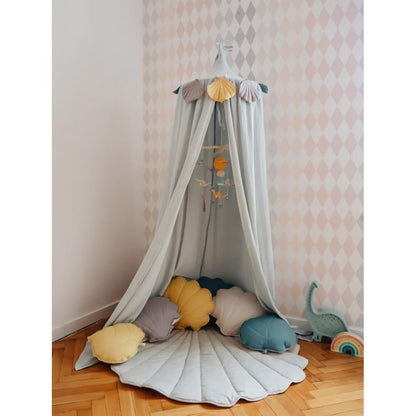 Bedgordijn/Bedhemel Kinderkamer - Mint Groen