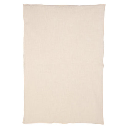 Linnen Junior Dekbedovertrek Schelppatroon 90x135cm - Powder Pink