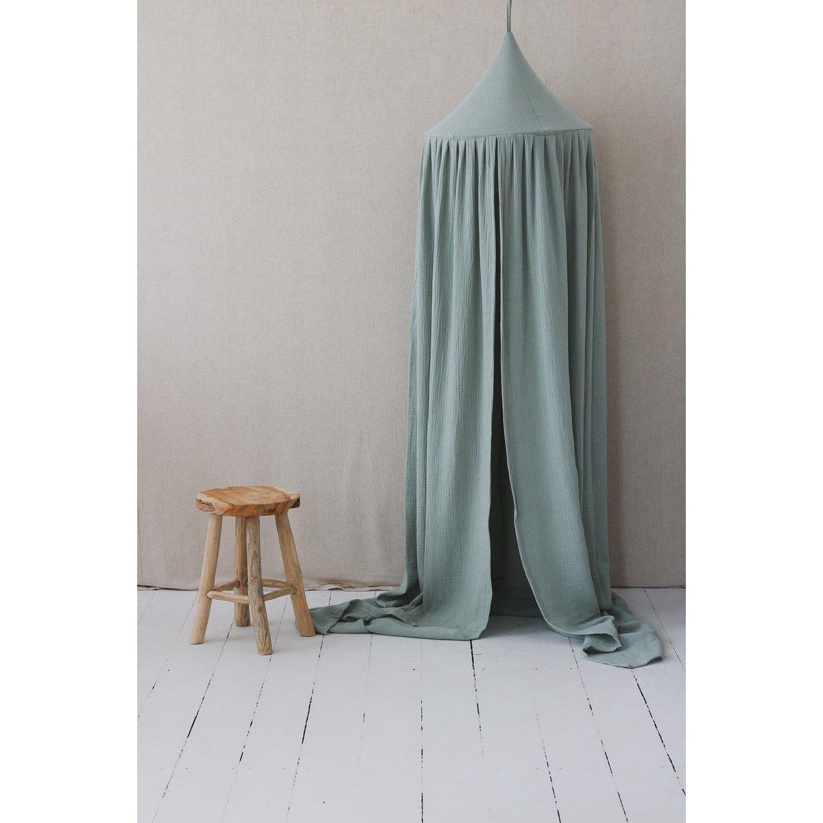 Bedgordijn/Bedhemel Kinderkamer - Mint Groen