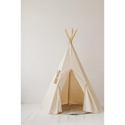Tipi Speeltent inclusief Mattenset - Beige