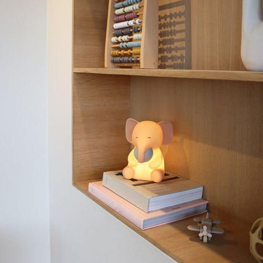 Sigge Siliconen Nachtlamp Olifant