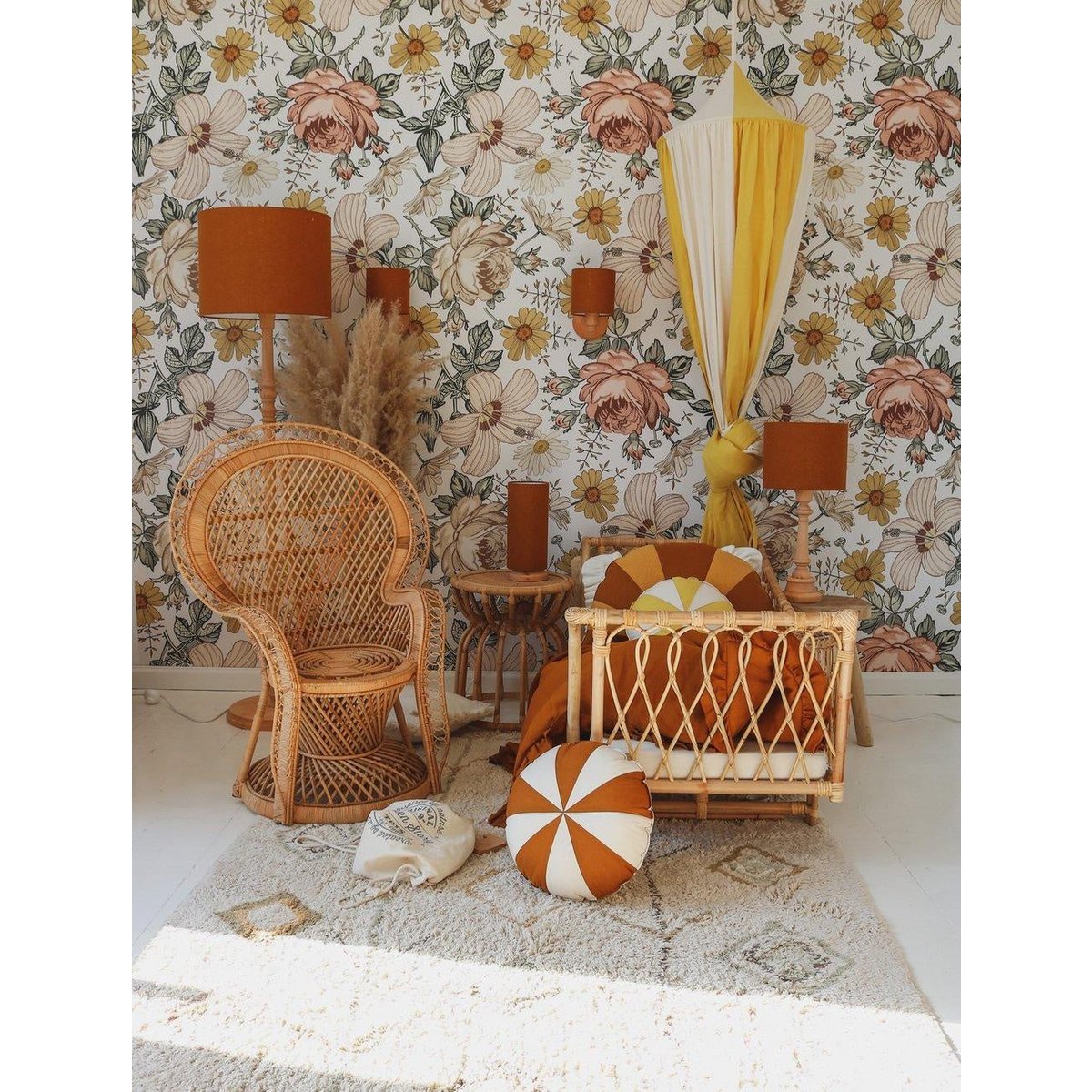 Bedgordijn/Bedhemel Kinderkamer - Honey Circus