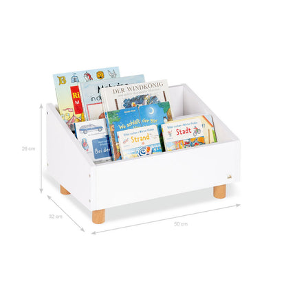 Kinderboeken Opbergkist Ando - Wit