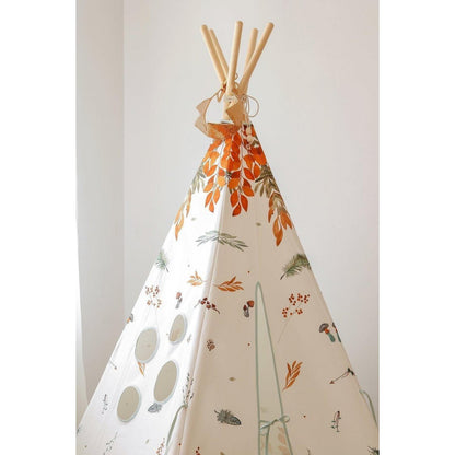 Tipi Speeltent inclusief Mat - Forest Friends