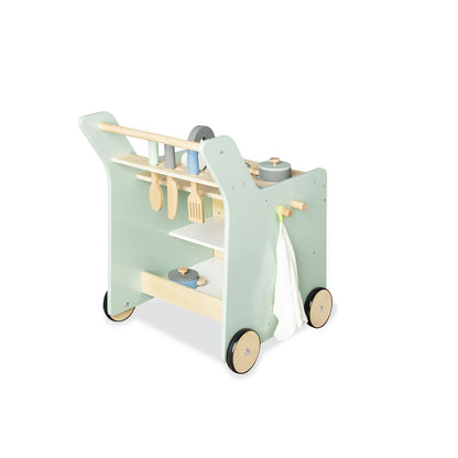 Kinderkeuken op Wielen Kalle - Pastelgroen