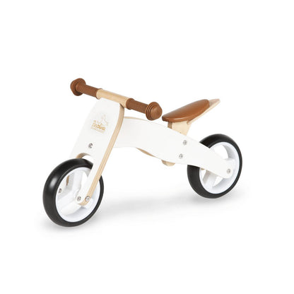 Mini Driewieler Charlie - Wit/Naturel