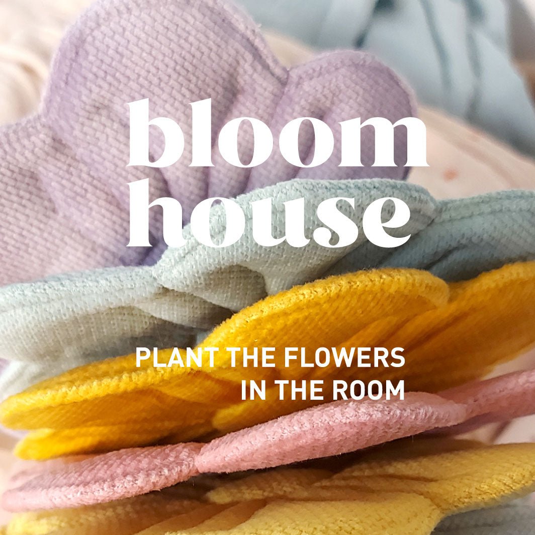 Fluwelen Bloemen Vloerkleed - Roze Vlierbes