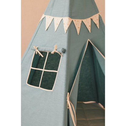 Tipi Speeltent inclusief Mattenset - Gold Star