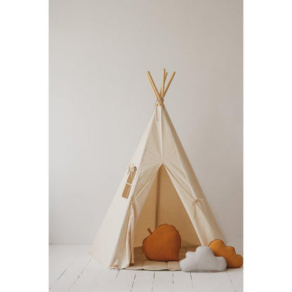 Tipi Speeltent inclusief Mattenset - Beige