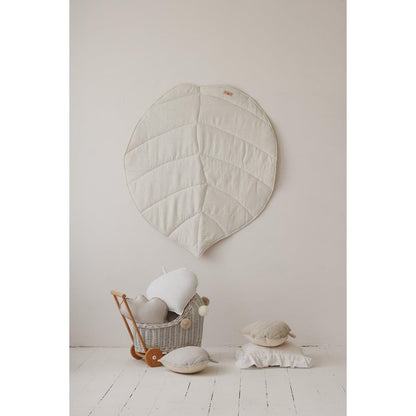 Tipi Speeltent inclusief Bladmat - Shabby Chic White met Ruches