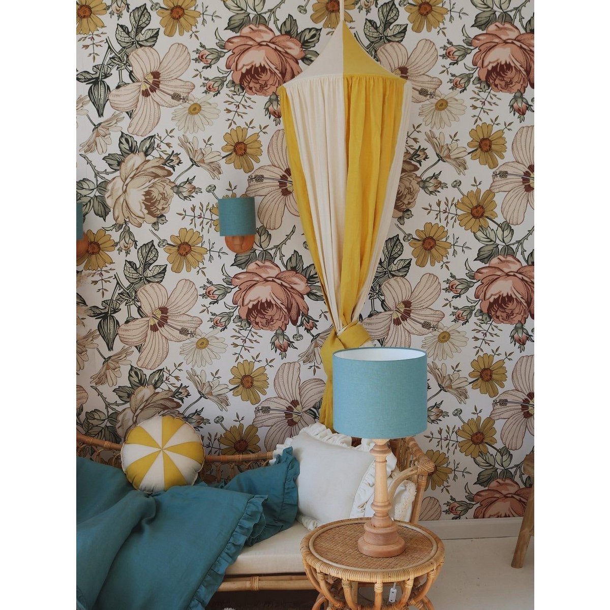 Bedgordijn/Bedhemel Kinderkamer - Honey Circus