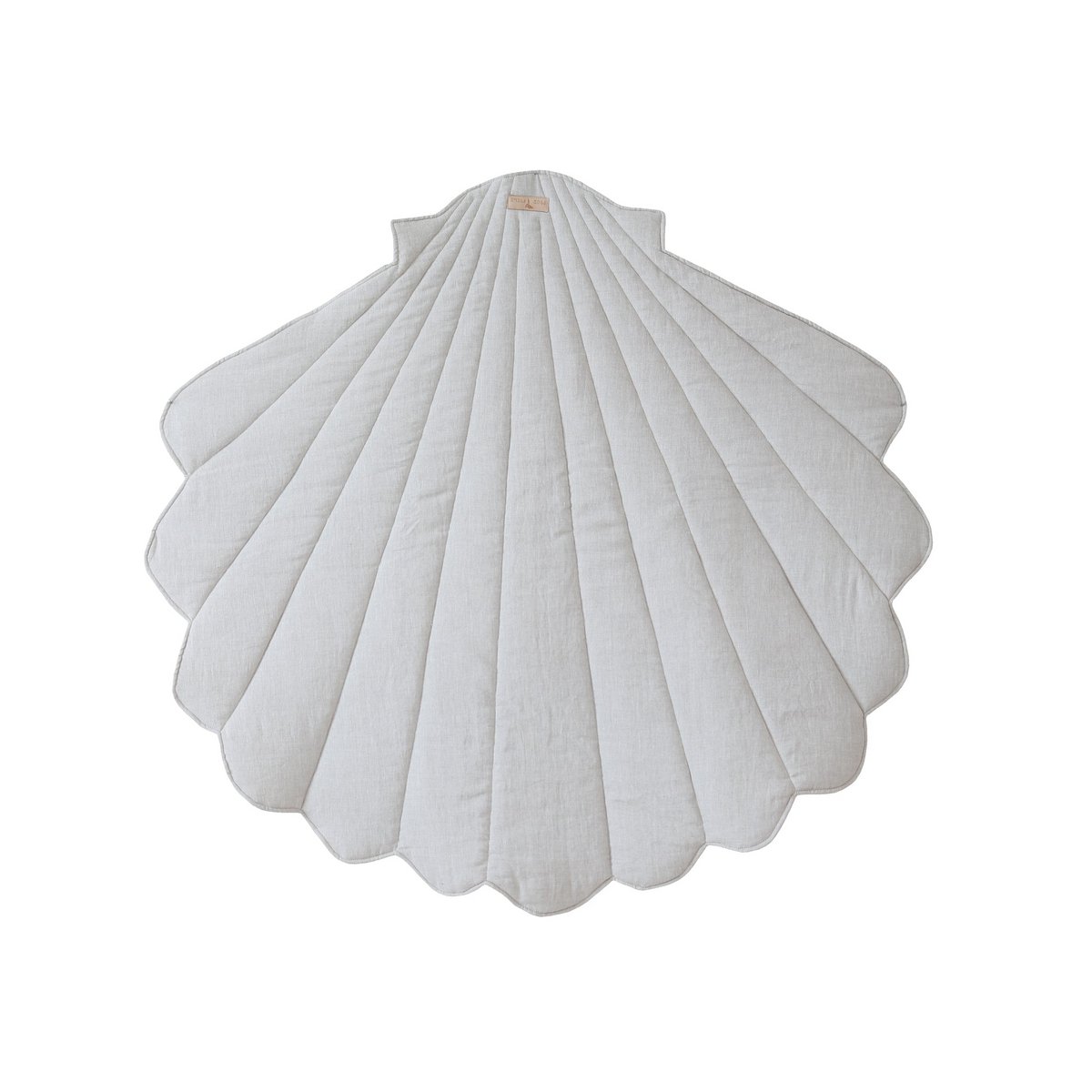 Linnen Schelp Vloerkleed - Zand