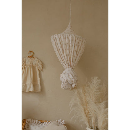 Bedgordijn/Bedhemel Mousseline Kinderkamer - Boho Flowers