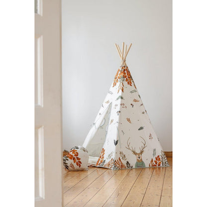Tipi Speeltent inclusief Mat - Forest Friends