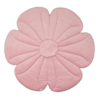 Fluwelen Bloemen Vloerkleed - Roze Vlierbes