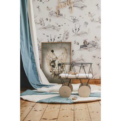 Bedgordijn/Bedhemel Kinderkamer - Blue Circus