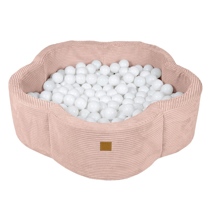 Flower Ballenbak met Deksel - Aesthetic Pink Flower (ballen niet inbegrepen) 