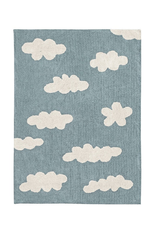 Lorena Canals Wasbaar Vloerkleed 120x160cm - Cloudy Days