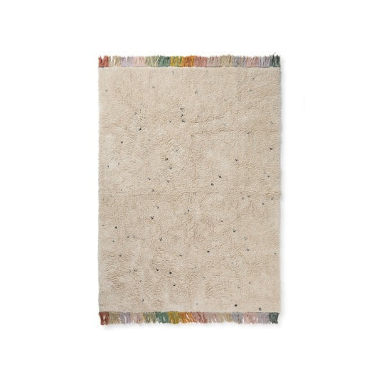 Lorena Canals Wasbaar Vloerkleed met Franjes 120x160cm - Stardust