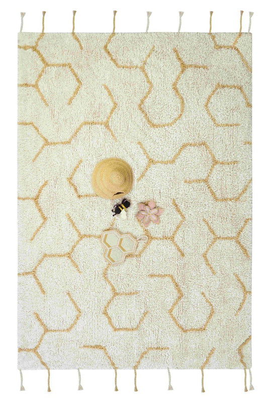 Lorena Candals Vloerkleed 120x160cm - Ivory/Light Honey