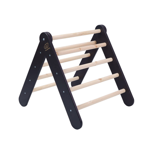 Montessori Houten Klimladder voor Kinderen - Zwart