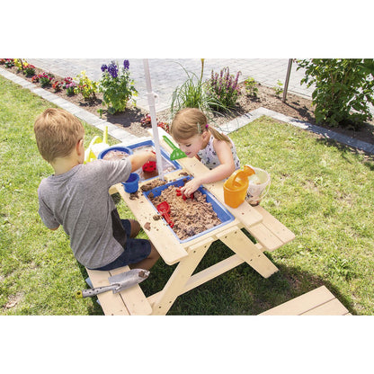 Picknick combi zandbak tafel voor kinderen