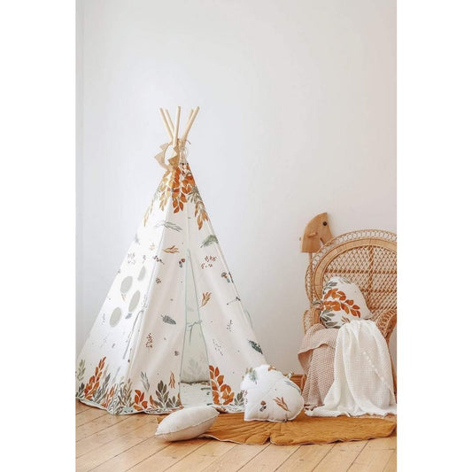 Tipi Speeltent inclusief Mat - Forest Friends