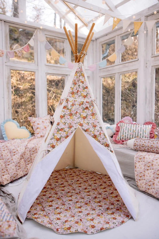 Tipi Speeltent inclusief Mat - Green Garden1