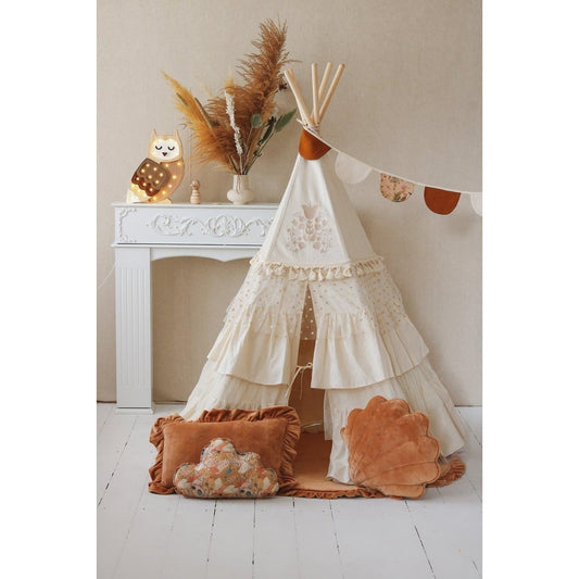 Tipi Speeltent inclusief Mattenset - Boho