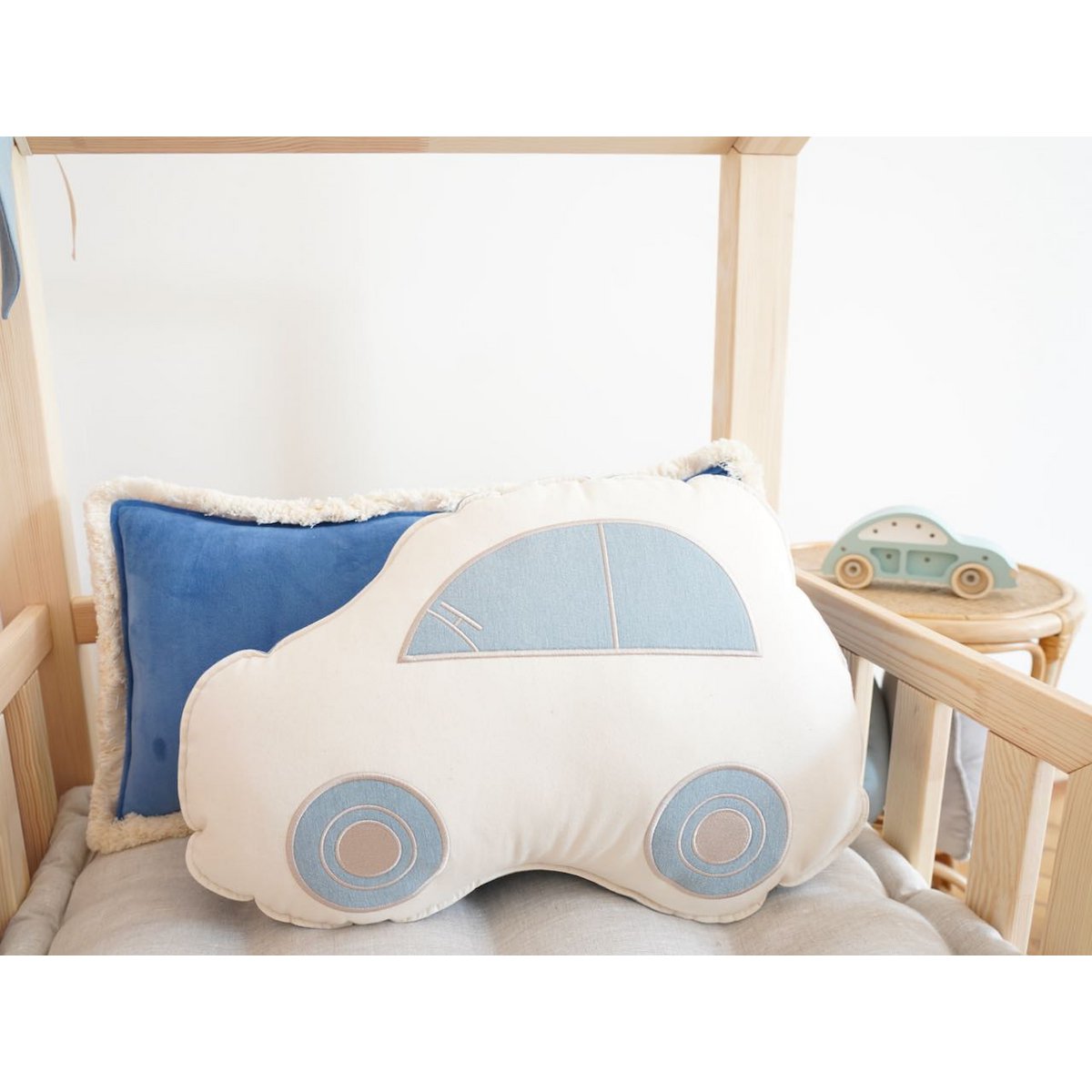 Decoratief Autokussen - Jeans