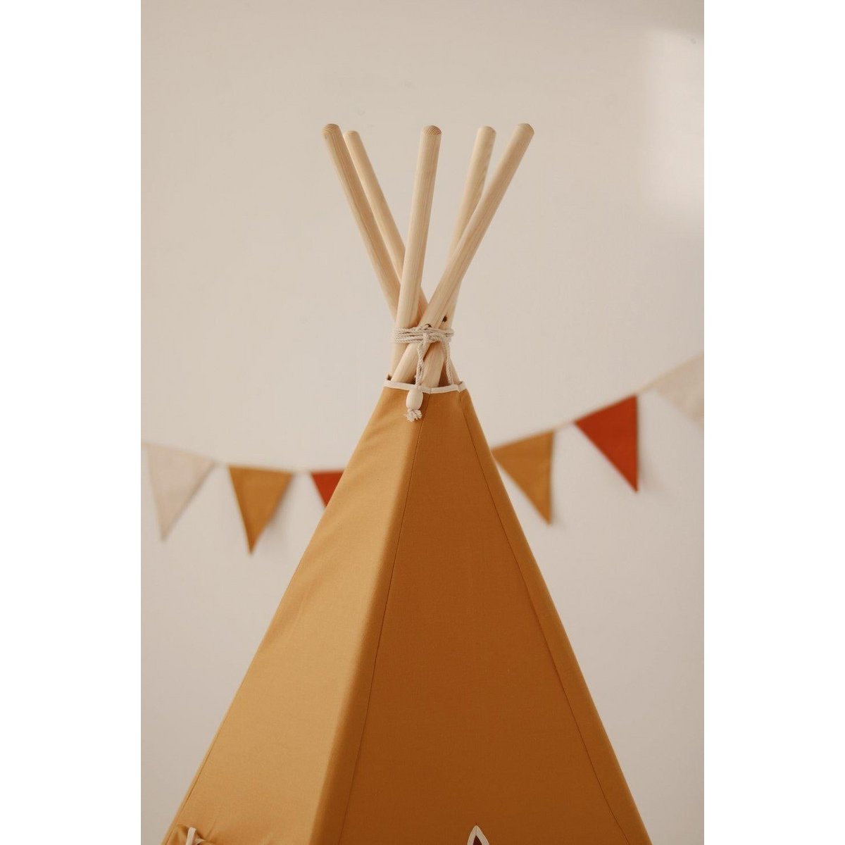 Tipi Speeltent inclusief Mattenset - Oker