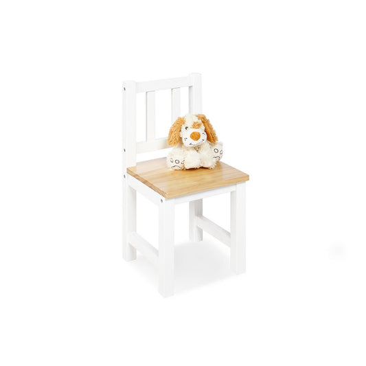 Kinderstoel Fenna - Wit/Naturel