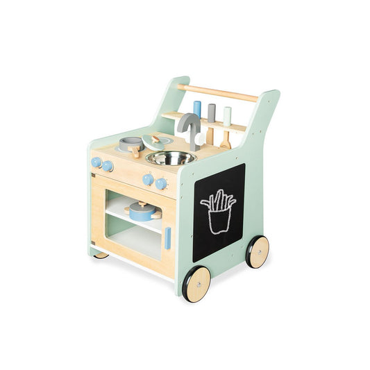 Kinderkeuken op Wielen Kalle - Pastelgroen