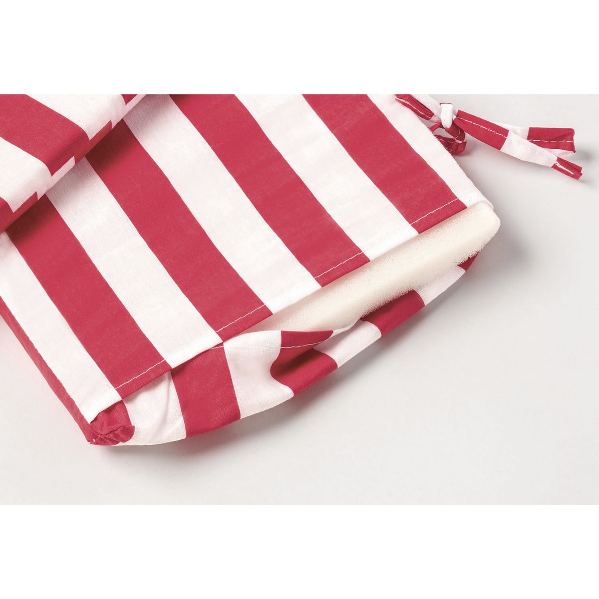 Zitkussens voor Picknicktafel 'Nicki voor 4 Kinderen' 2-delig - Rood/Wit